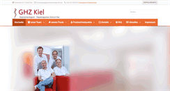 Desktop Screenshot of gastroenterologie-kiel.de